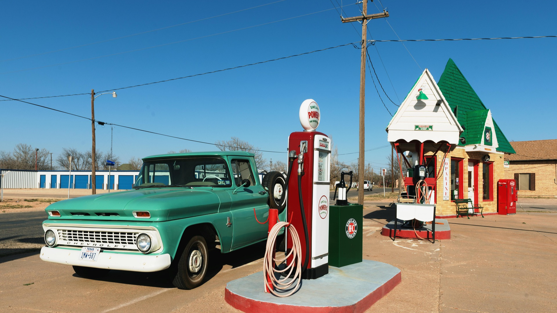 Tankstelle Texas Square Dance (Copyright)